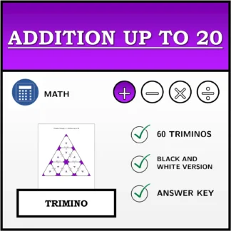 Trimino: Addition up to 20