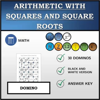 Domino: Arithmetic with Squares and Square Roots
