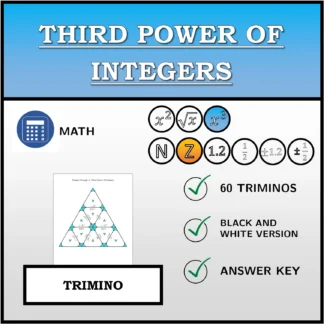 Trimino: Third Power Of Integers