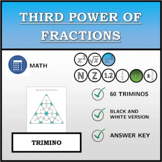Trimino: Third Power Of Fractions