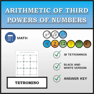Tetromino: Arithmetic Of Third Powers Of Numbers