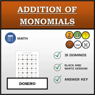 Domino: Addition Of Monomials