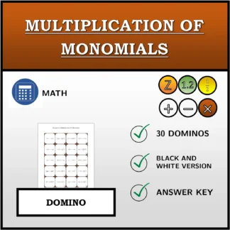 Domino: Multiplication Of Monomials