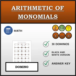 Domino: Arithmetic Of Monomials