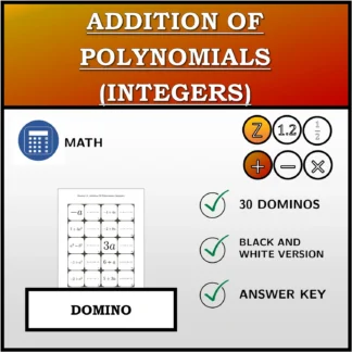 Domino: Addition Of Polynomials (Integers)