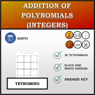 Tetromino: Addition Of Polynomials (Integers)