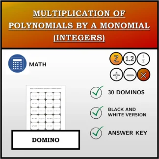 Domino: Multiplication Of Polynomials By A Monomial (Integers)
