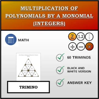 Trimino: Multiplication Of Polynomials By A Monomial (Integers)