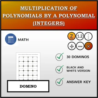 Domino: Multiplication Of Polynomials By A Polynomial (Integers)