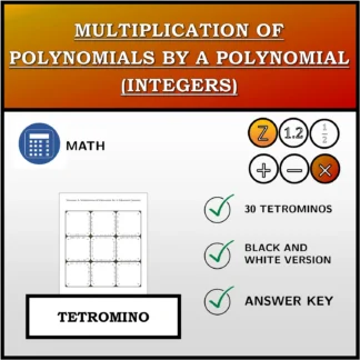 Tetromino: Multiplication Of Polynomials By A Polynomial (Integers)
