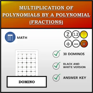 Domino: Multiplication Of Polynomials By A Polynomial (Fractions)
