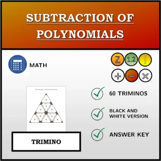 Trimino: Subtraction Of Polynomials