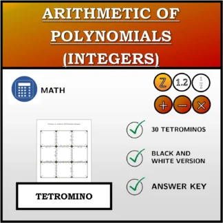 Tetromino: Arithmetic Of Polynomials (Integers)