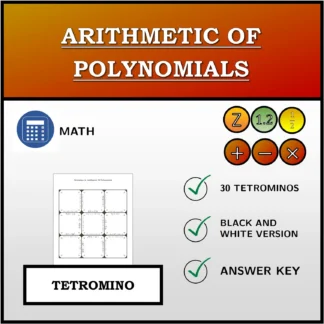 Tetromino: Arithmetic Of Polynomials