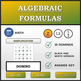 Domino: Algebraic Formulas, Simplifying (Integers)