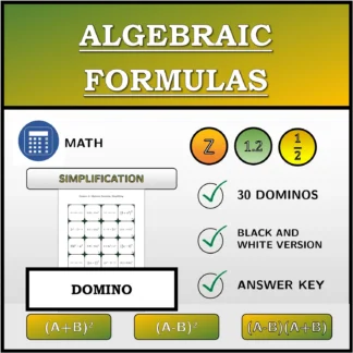 Domino: Algebraic Formulas, Simplifying