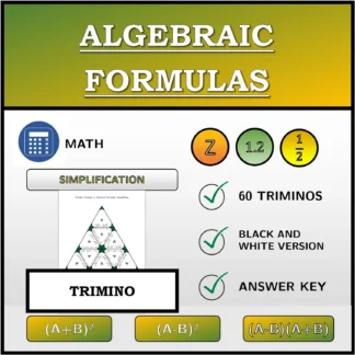 Trimino: Algebraic Formulas, Simplifying