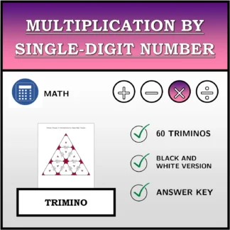 Trimino: Multiplication by Single-Digit Number