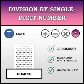 Domino: Division by Single-Digit Number