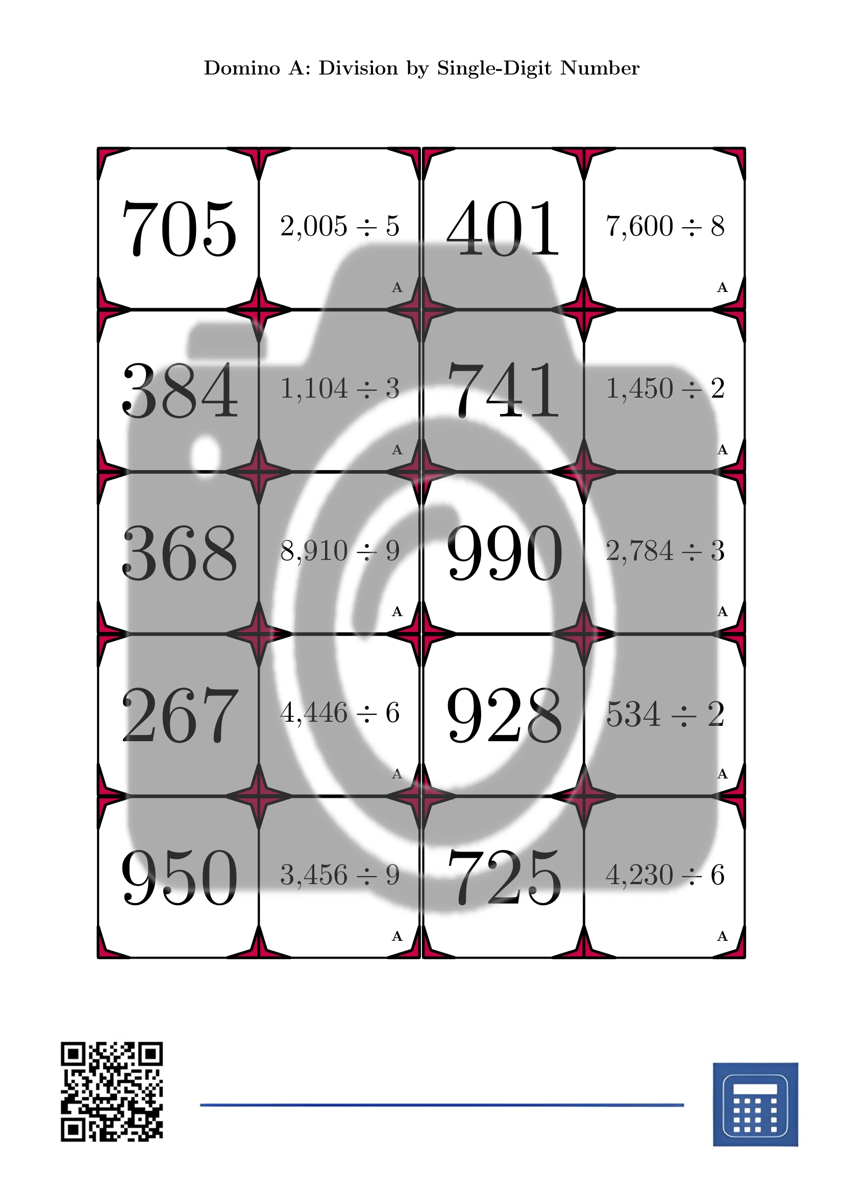 Domino: Division by Single-Digit Number - Image 2
