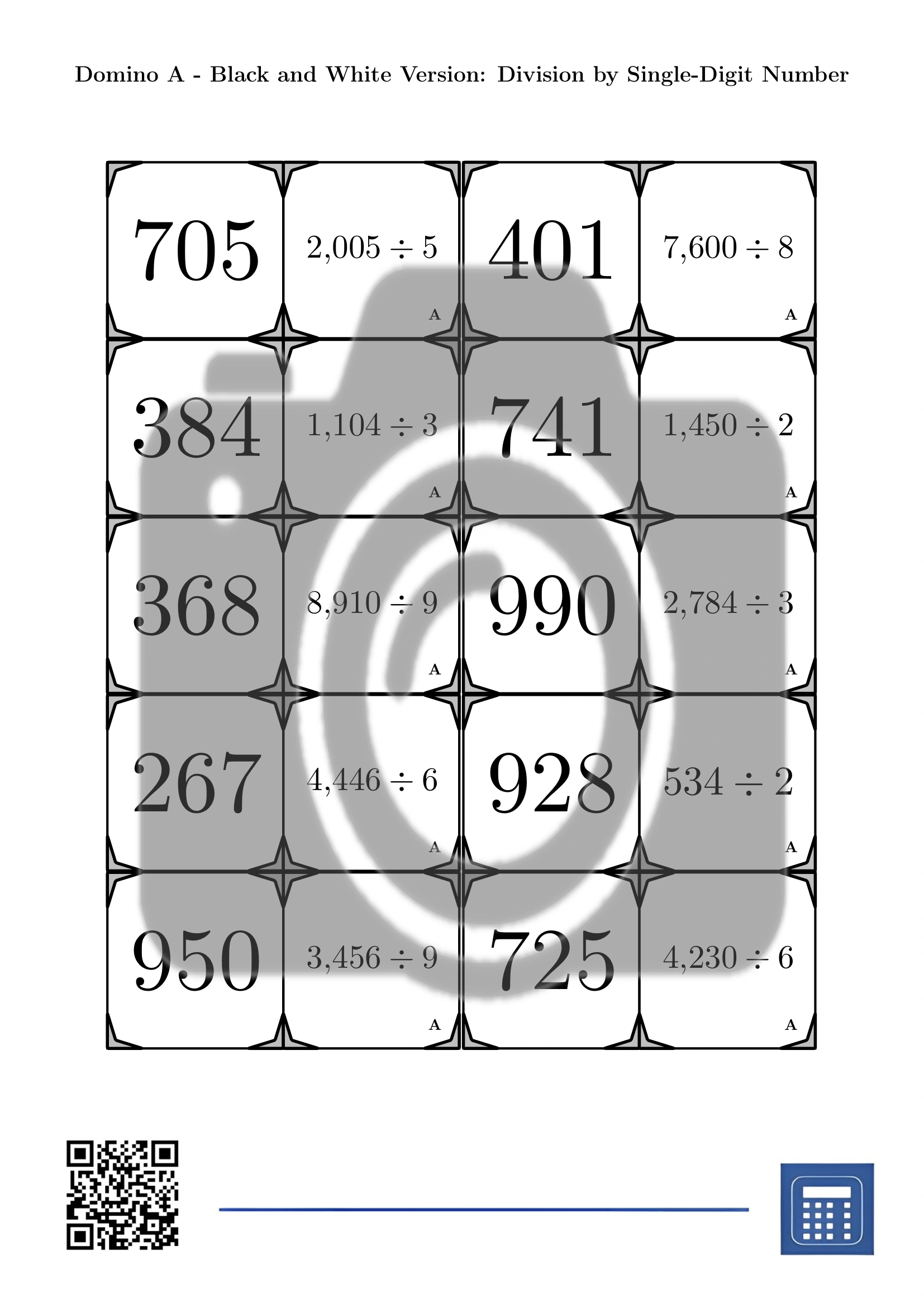 Domino: Division by Single-Digit Number - Image 3