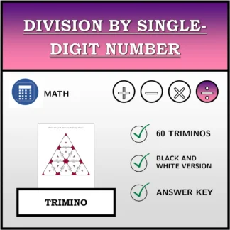 Trimino: Division by Single-Digit Number