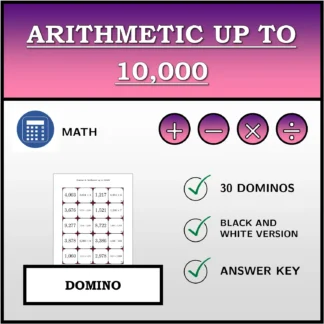 Domino: Arithmetic up to 10,000