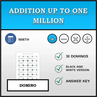 Domino: Addition up to One Million