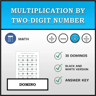 Domino: Multiplication by Two-Digit Number