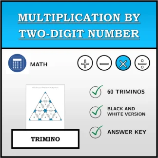 Trimino: Multiplication by Two-Digit Number
