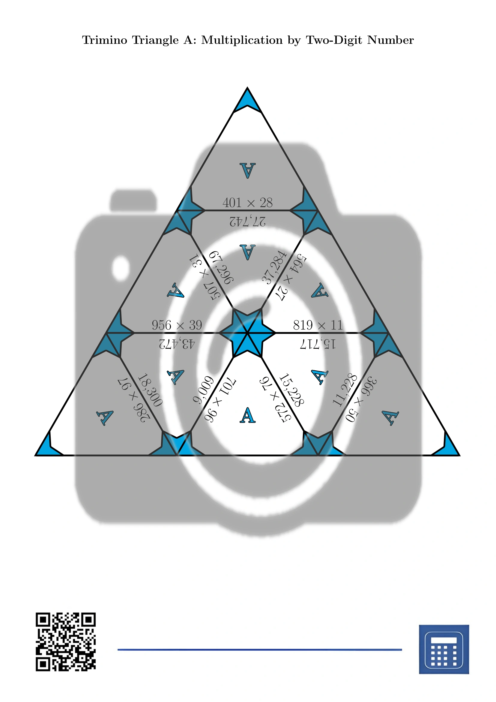 Trimino: Multiplication by Two-Digit Number - Image 2