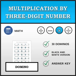 Domino: Multiplication by Three-Digit Number