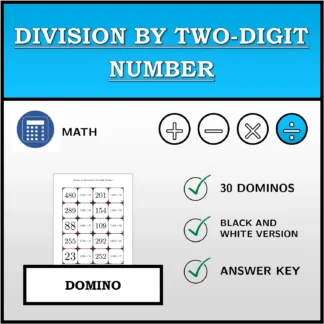 Domino: Division by Two-Digit Number