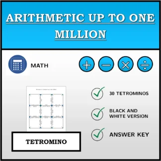 Tetromino: Arithmetic up to One Million