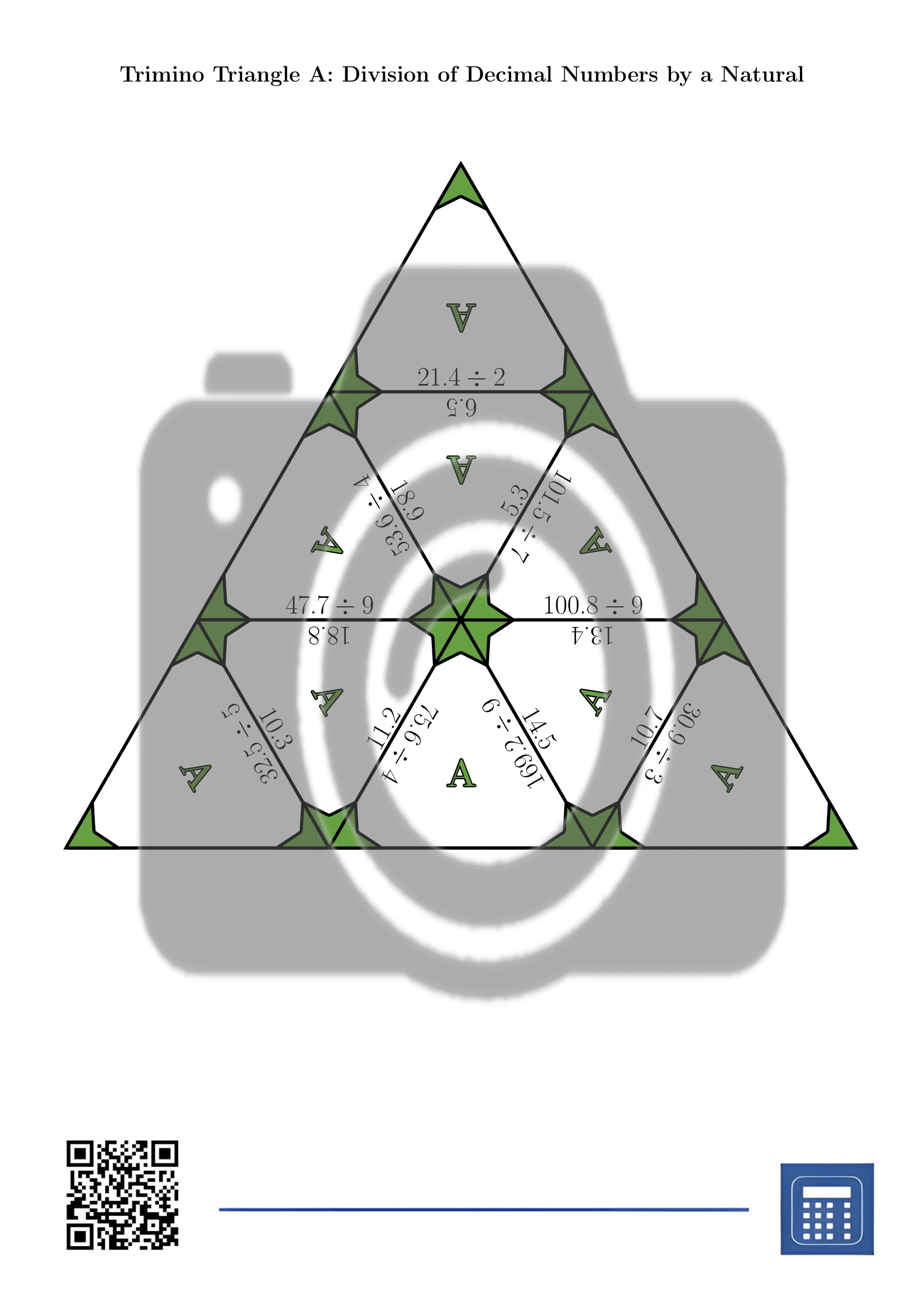 Trimino: Division of Decimal Numbers by a Natural - Image 2