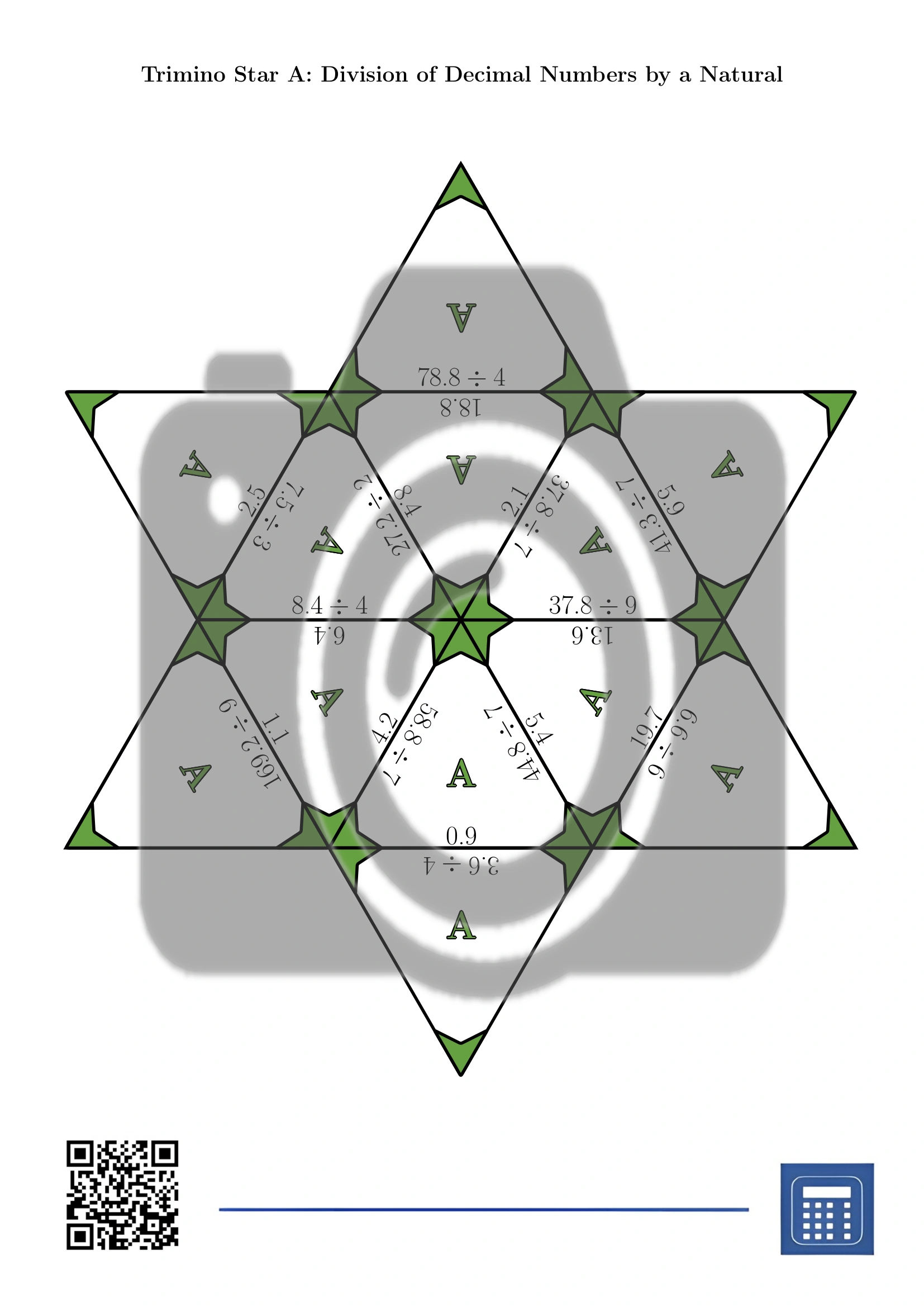 Trimino: Division of Decimal Numbers by a Natural - Image 4