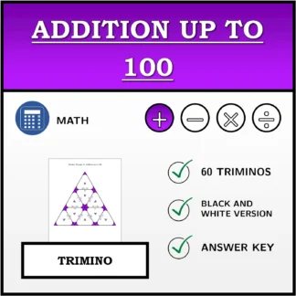 Trimino: Addition up to 100