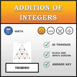 Trimino: Addition of Integers
