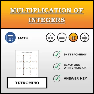 Tetromino: Multiplication of Integers
