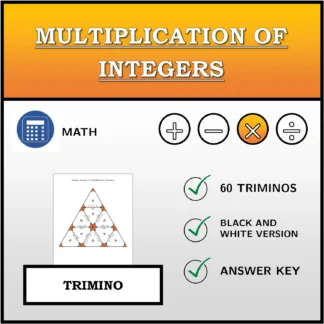 Trimino: Multiplication of Integers