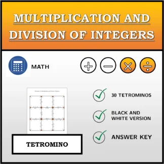 Tetromino: Multiplication and Division of Integers
