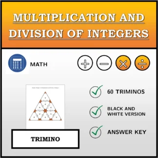 Trimino: Multiplication and Division of Integers