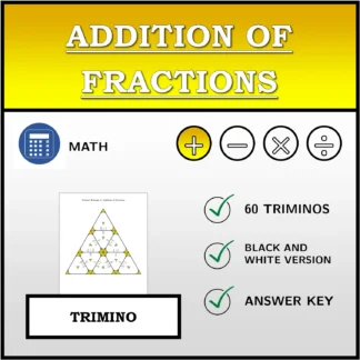 Trimino: Addition of Fractions