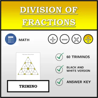 Trimino: Division of Fractions