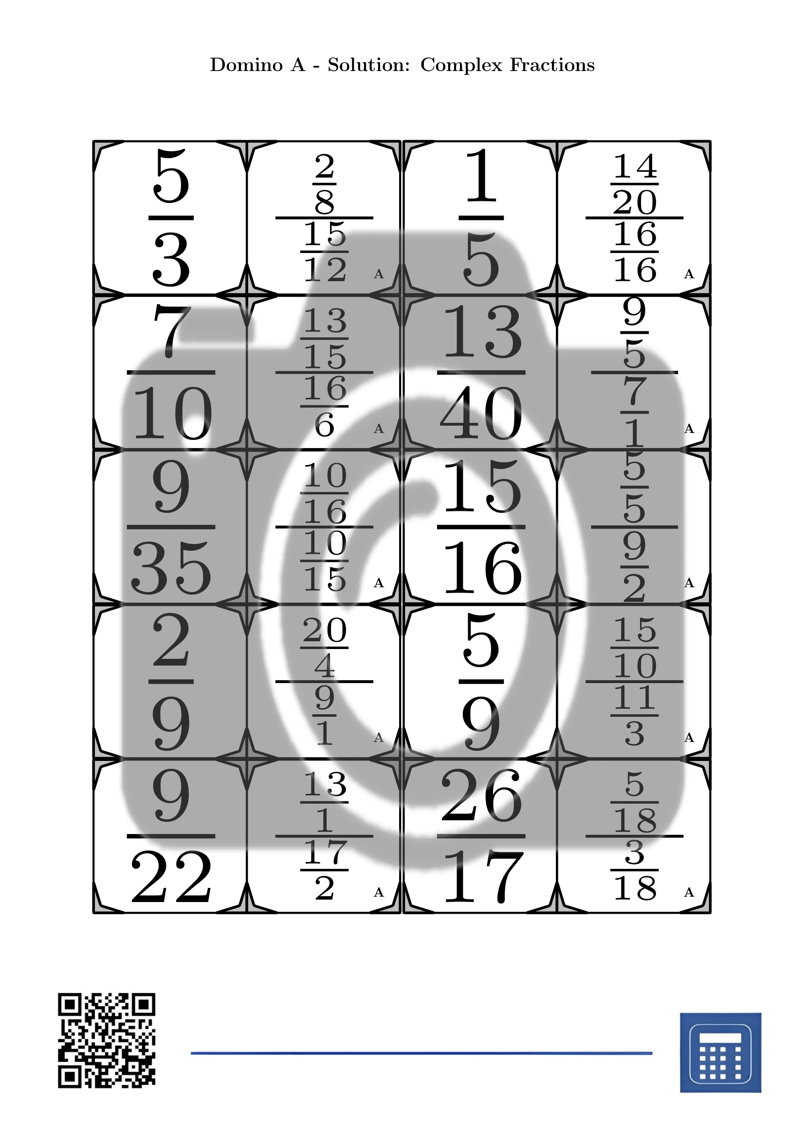 Domino: Complex Fractions - Image 4