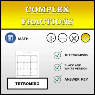 Tetromino: Complex Fractions