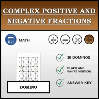 Domino: Complex Positive and Negative Fractions