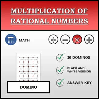 Domino: Multiplication of Rational Numbers