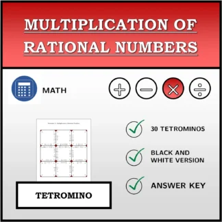 Tetromino: Multiplication of Rational Numbers