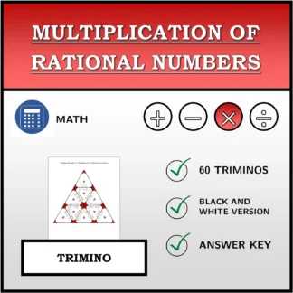 Trimino: Multiplication of Rational Numbers